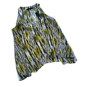 Apt 9 Summer Sleeveless V-Neck Boho Style Tank Top - Women’s Size L